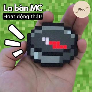   Sẵn HCM  Đồ chơi Minecraft la bàn sạc pin trang trí hữu ích! 