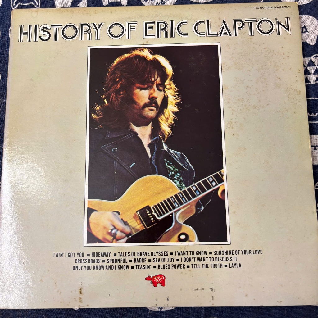 Đĩa than Eric Clapton (500k) – History of Eric Clapton (2LP)