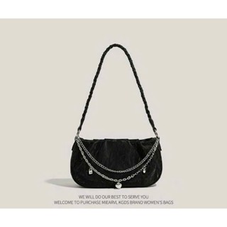  Túi xách nữ đẹp đeo vai đeo chéo da nhung quai rúm phong cách hàn quốc Samsora store -KN2600 