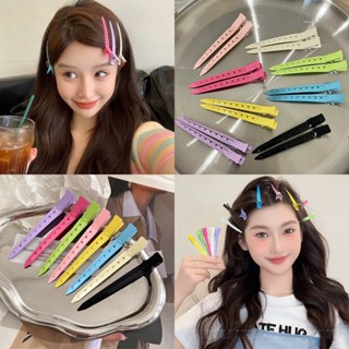 Set 5 Kẹp Tóc Mỏ Vịt Cố Định Tóc Mái Thép Không Gỉ Tiện Lợi Dành Cho Nữ