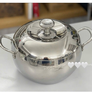 NỒI LIỀN KHỐI FIVESTAR INOX 304 HÌNH TÁO BẦU sử dụng được cho bếp từ