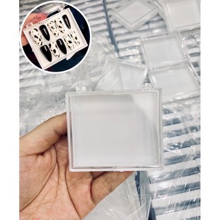  Hộp đựng móng úp làm nail box loại vuông hộp đựng móng mẫu chuyên dụng sang trọng 