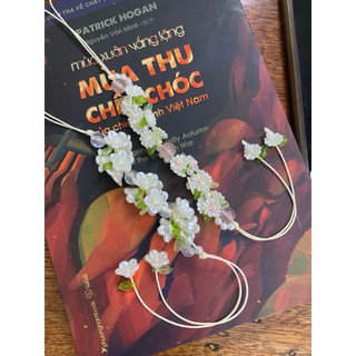 Vòng tay hoa linh lan handmade - Thiết kế tinh tế với nhiều loại hoa tự nhiên và sinh động - Nhận làm theo mẫu