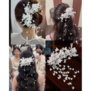 Cài hoa tua dua, cài tóc cô dâu , C125
