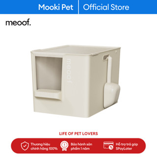  Chậu cát cho mèo kích thước lớn 100L hỗ trợ mèo to nhà nhiều mèo Meoof 