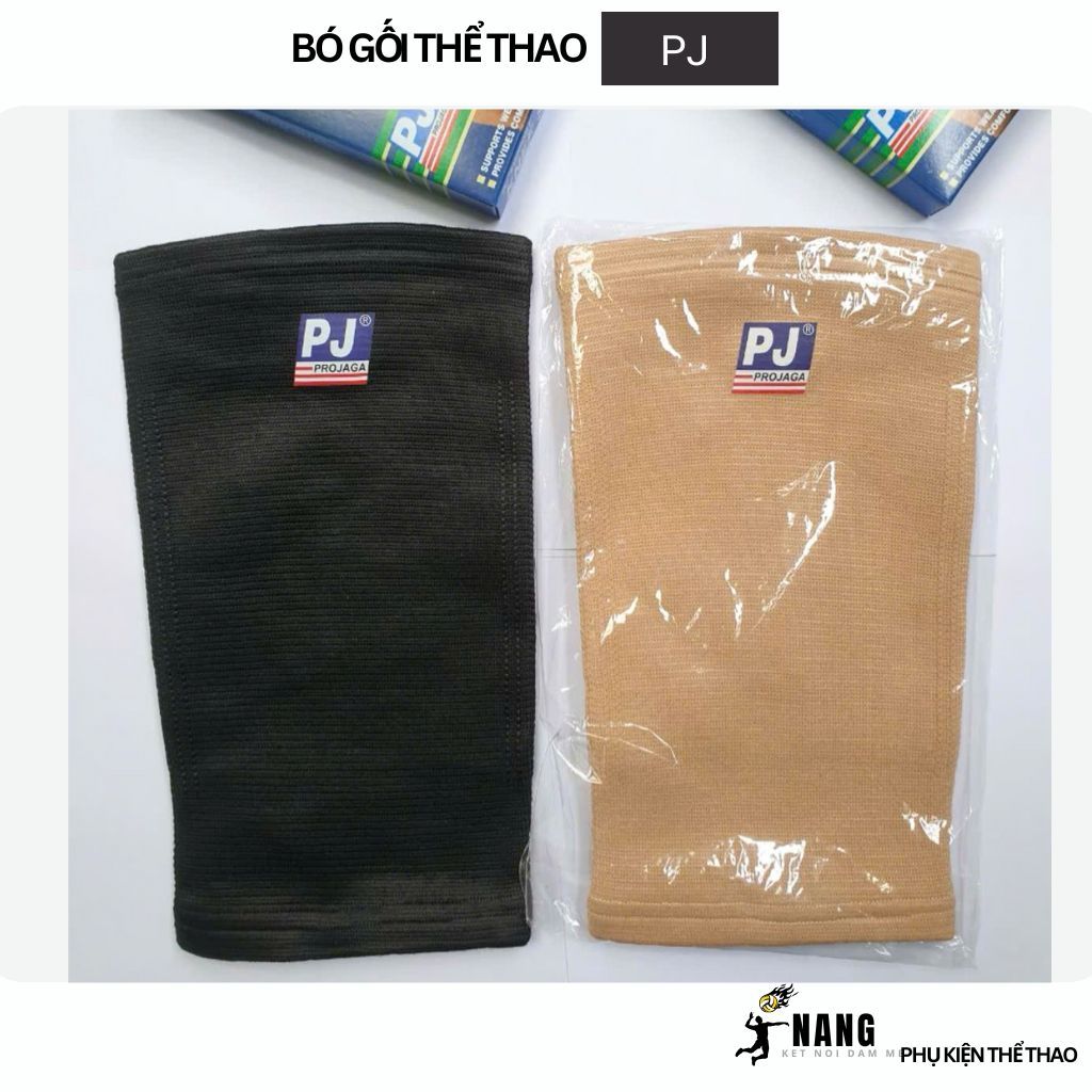 Bó gối thể thao PJ bảo vệ gối chống bong gân bó sát gân cơ co giãn phù hợp tập yoga gym freesize
