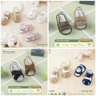   UALAROGO  Giày dép tập đi cho bé trai bé gái  Lưu ý : Đọc kỹ hướng dẫn chọn size  