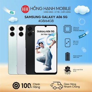 Điện Thoại Samsung Galaxy A06 5G 4GB/64GB - Hàng Chính Hãng