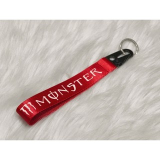Móc khóa tem Monster-Dây Móc khóa tem xe cao cấp chống thất lạc chìa khóa tiện lợi