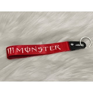 Móc khóa tem Monster-Dây Móc khóa tem xe cao cấp chống thất lạc chìa khóa tiện lợi