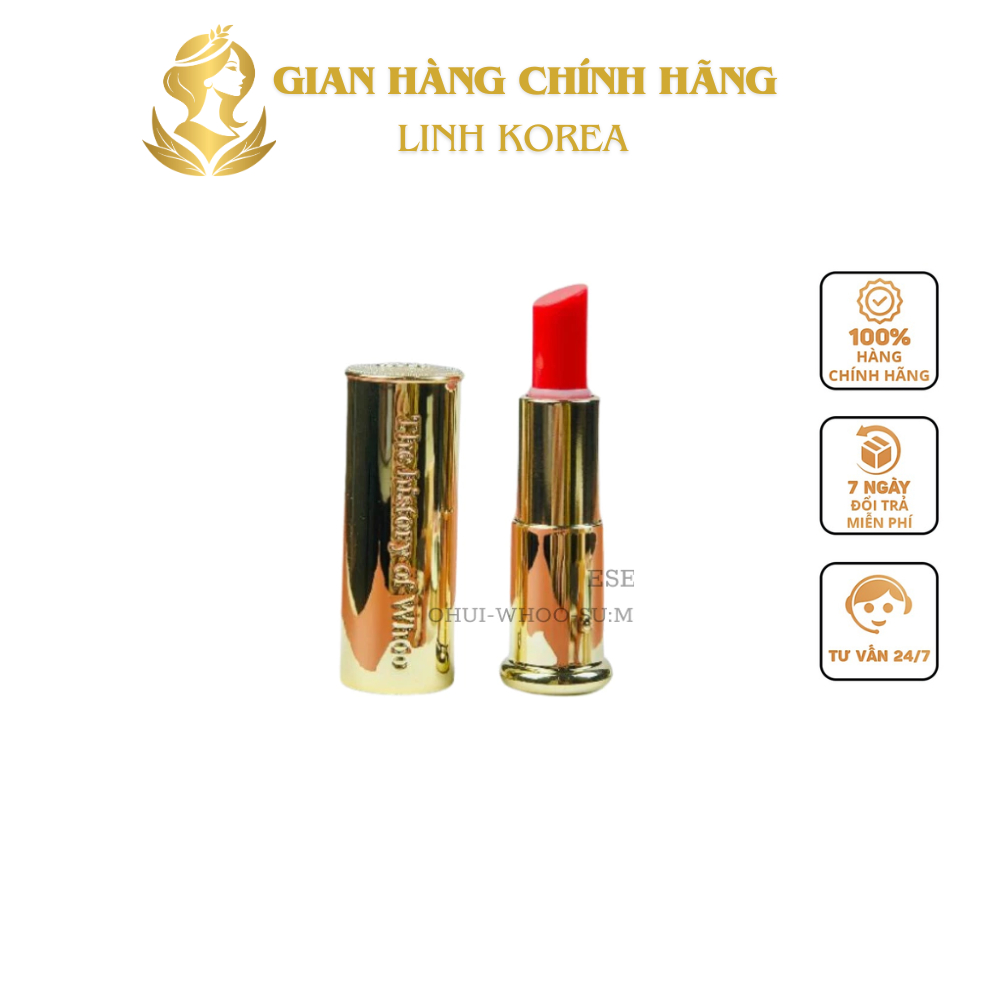 Son dưỡng whoo mini tách set lên màu đỏ nhẹ [Mini 1,3gam Red]_𝐋𝐈𝐍𝐇 𝐊𝐎𝐑𝐄𝐀
