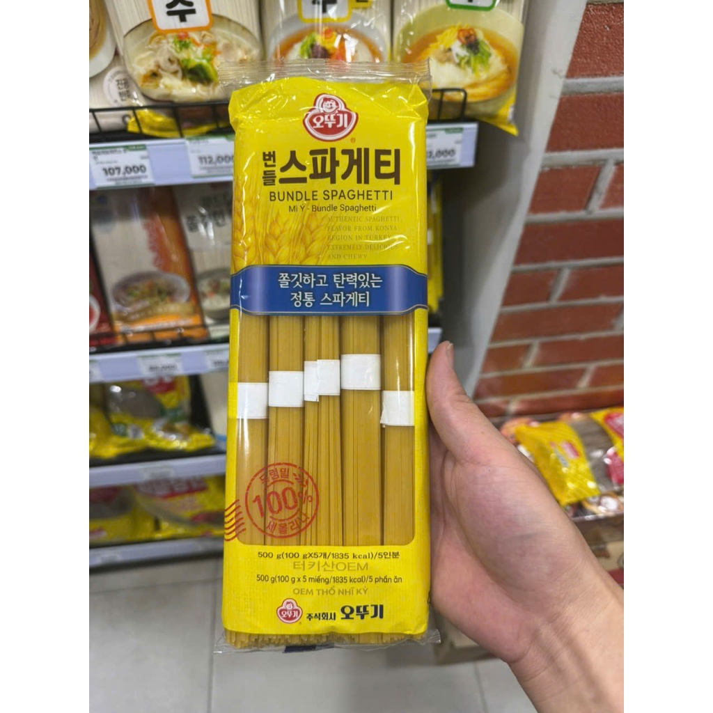 Mì Ý Spaghetty Ottogi  Daesang 500g  - 스파게티