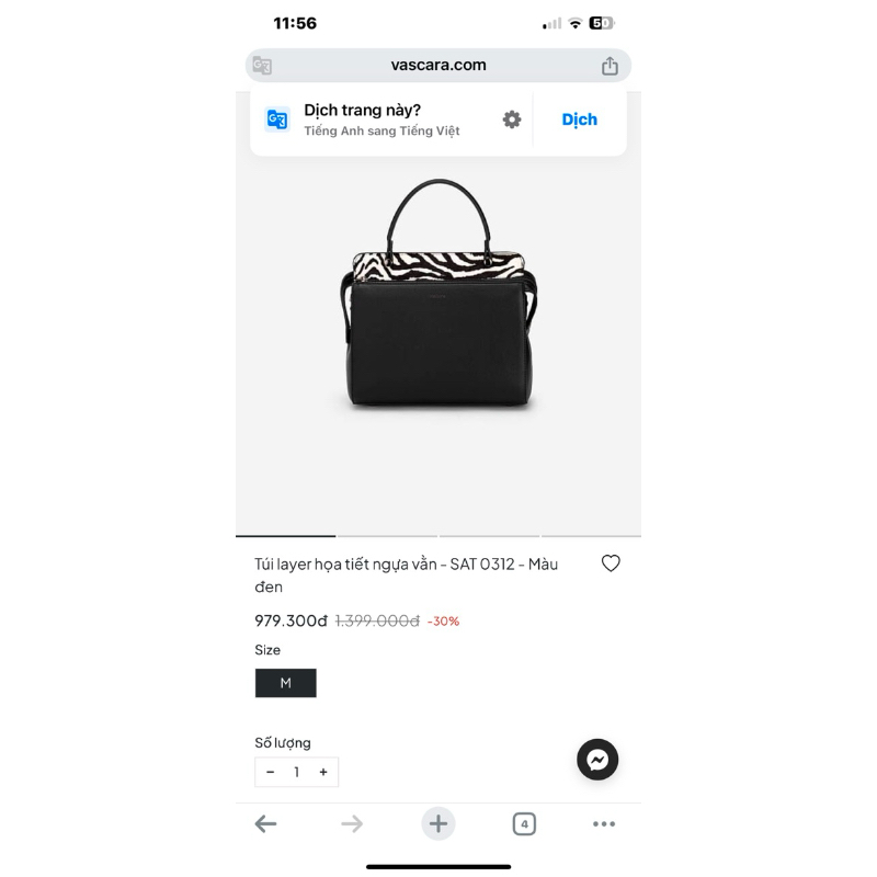 thanh lý túi vascara