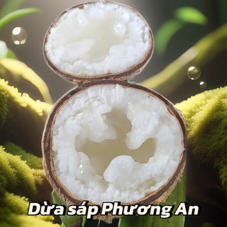 [HỎA TỐC HCM]Dừa sáp size bi (650-800gr/1trái bớt vỏ) sáp ngon