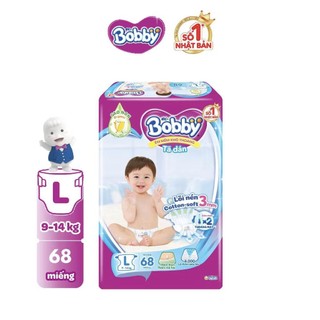 Tã dán bobby NB70/M76/L68/XL62/XXL56