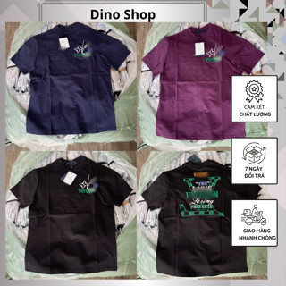 Áo Phông Nam Eo Vì Thêu Chữ Màu Sắc Siêu Đẹp - Áo Thun Nam Nữ Lờ Vê Thêu Chữ Hàng Cao Cấp