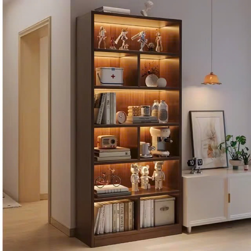 Kệ sách tủ chữ U 6 tầng để đồ đa năng, tủ decor trang trí, tủ sách chất liệu gỗ MDF tủ gỗ để đồ cao cấp ND39 | BigBuy360 - bigbuy360.vn