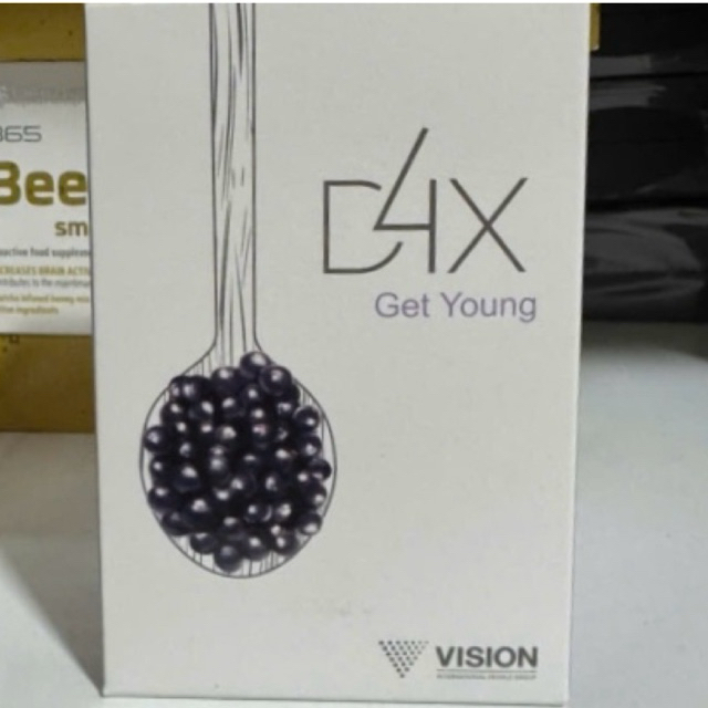 D4X Get Young Vision - Hỗ Trợ Chống Lão Hóa, Giữ Dáng Và Làm Đẹp Da ( Hộp 10 Gói )