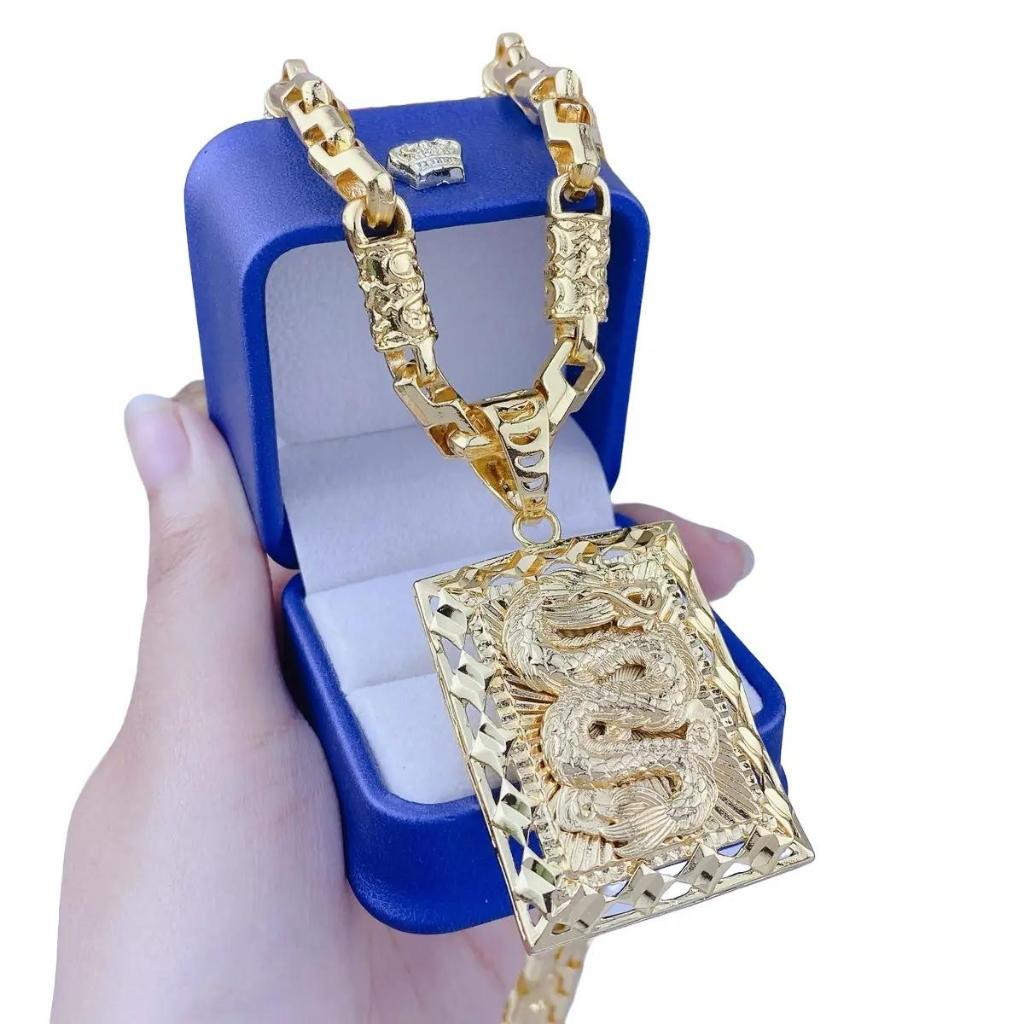 Bộ dây chuyền nam rồng vip 13