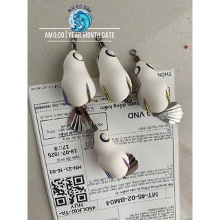  nhái hơi f1 f2 trắng như ngọc trinh mồi siêu bắt cá bền giá rẻ 