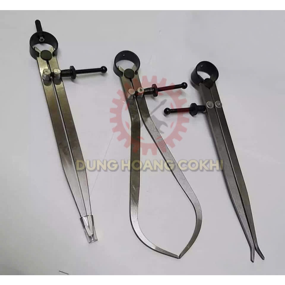Bộ Compa & Nhíp Cơ Khí – Thép Carbon Chống Gỉ