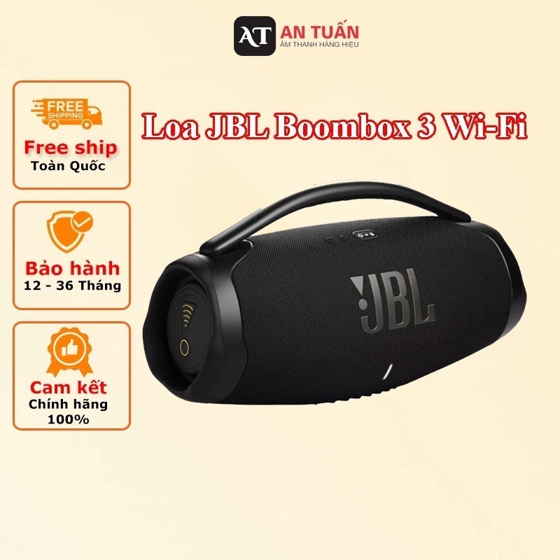Loa JBL Boombox 3 Wifi ( Bảo Hành Chính Hãng 12 tháng, lỗi 1 đổi 1 trong 15 ngày )