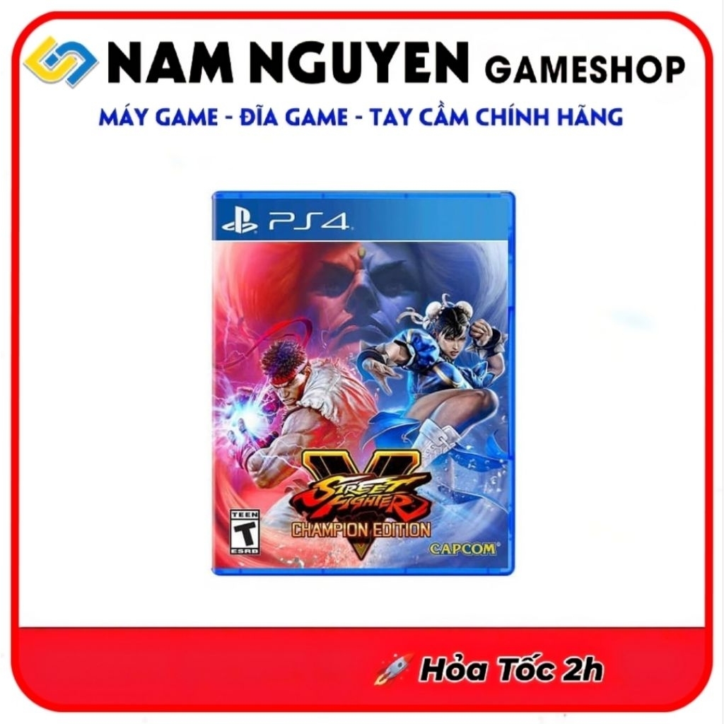 Đĩa Game PS4 | Street Fighter 5 ChamPion Edtion (Bản Full Nhân Vật) SFT