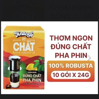 Cà Phê Sữa Vinacafe Chất Cao Cấp (10gói x 24gram) Date 6/2026