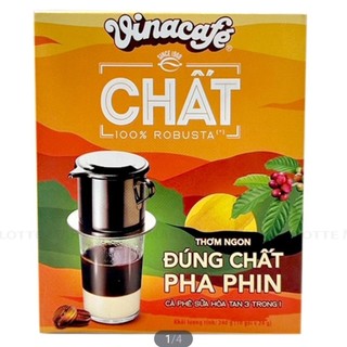 Cà Phê Sữa Vinacafe Chất Cao Cấp (10gói x 24gram) Date 6/2026