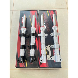  Phuộc Phay Thai exciter 135 ,exciter 50cc  + pat heo cnc  mỏng   dùng lại heo zin + đĩa zin 220mm  