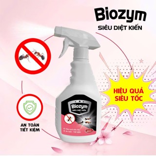 Chai Xịt Diệt Kiến BIOZYM 500ml, Diệt Kiến, Ruồi Dấm Hiệu Quả Chỉ Trong Vài Giây