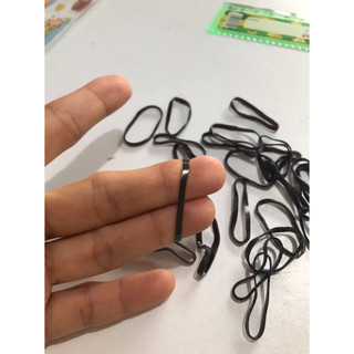 Thun cột tóc đen 100 gam (Size như hình- Người lớn và trẻ em sử dụng)