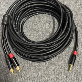  Dây 3.5 li ra 2 bông sen sommer dây mềm dẻo chống nhiễu dài 1-2-3-5-10-20m 