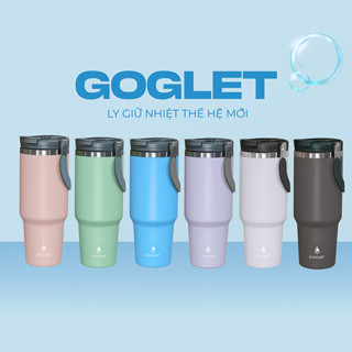 GOGLET – Bình Giữ Nhiệt Cao Cấp Có Tay Cầm Tiện Lợi 650ml | 950ml | 1200ml, Sáu Màu Hot Trend, Giá Rẻ Giữ nhiệt cực lâu