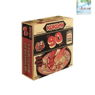  Thùng 30 gói mì Kokomi 90 tôm chua cay 90g 
