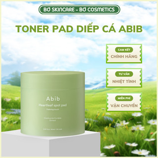 Toner Pad diếp cá Abib Heartleaf Spot Pad Calming Touch 80 Miếng