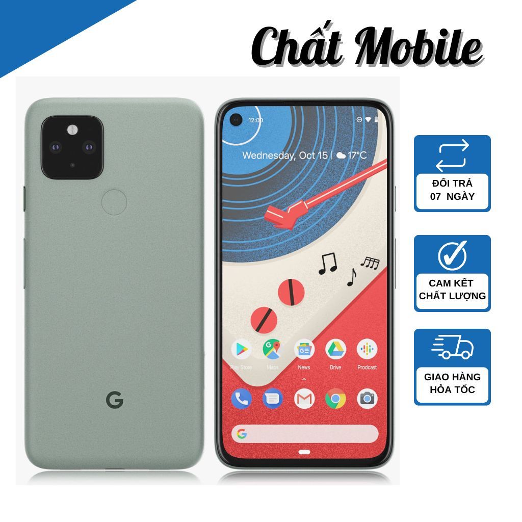 Điện thoại Google Pixel 5 Ram 8/128 Chip Snap 765G  Nguyên Zin