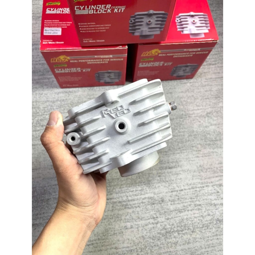 Lòng kiếng Redleo 54mm dài 76.5 cho Wave/Dream "NEW"