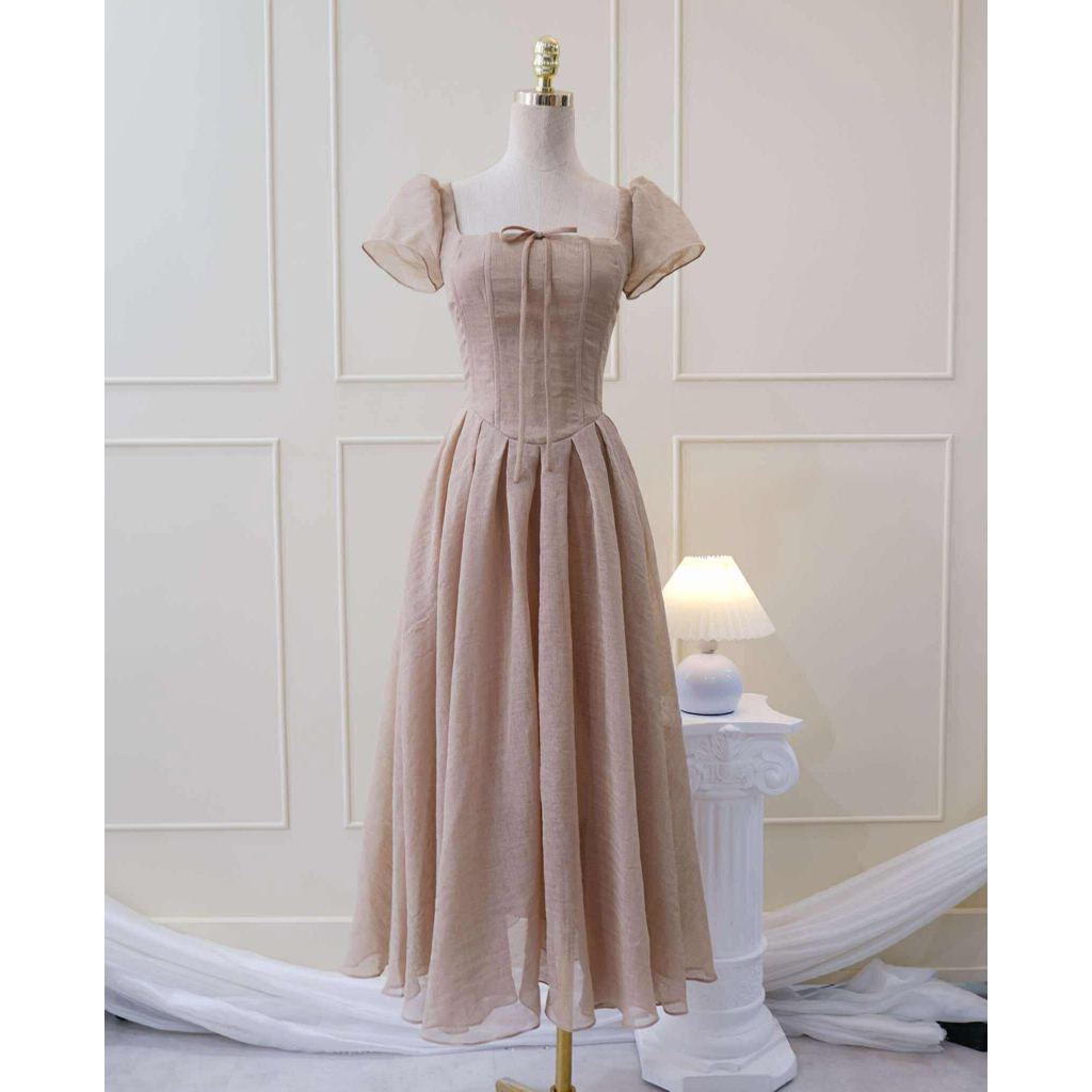 TIELA Đầm váy trơn dài -Snowwhite Dress | BigBuy360 - bigbuy360.vn