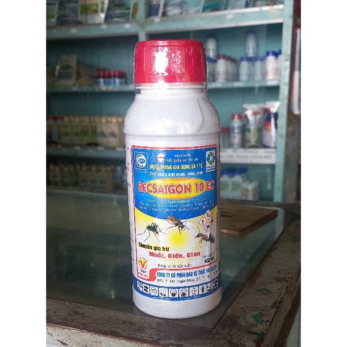 Chế phẩm diệt muỗi SECSAIGON 10EC 450ml