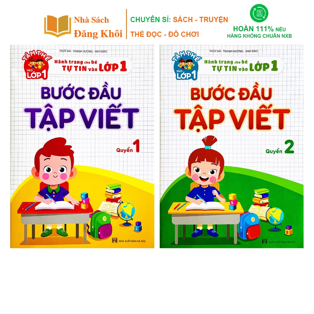 Sách - Bước đầu tập viết (Combo 2 quyển)