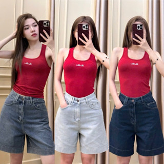 YURI-JEANS Quần Jeans Ngố Lửng Lai 5p Basic Mã81