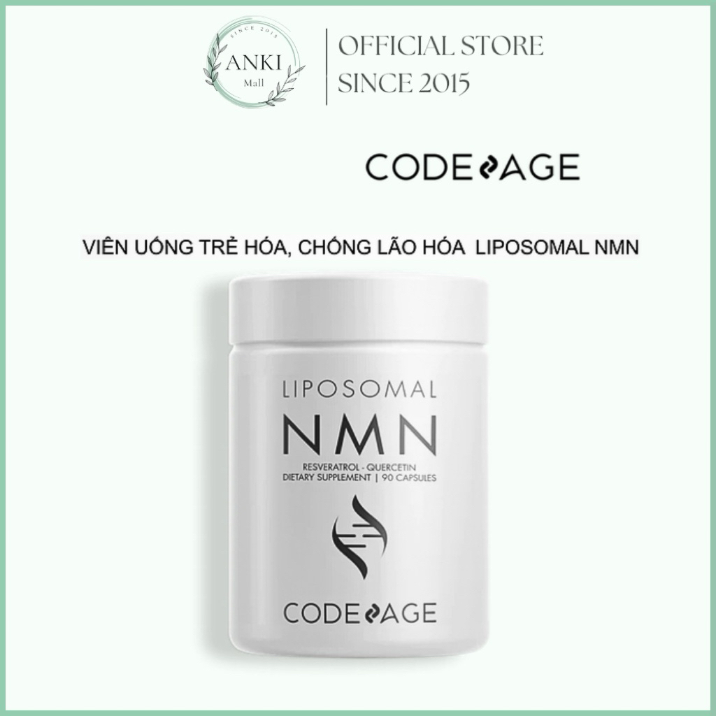 Viên uống chống lão hoá Codeage Liposomal NMN - Anki Mall