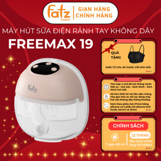 Máy hút sữa điện rảnh tay không dây FATZ BABY Freemax 19 FB1285MX, 4 chế độ hút, thiết kế cải tiến