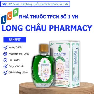 Dầu Khuynh Diệp Hong Kong Zung Seon hỗ trợ giữ ấm cơ thể, làm dịu cảm giác nghẹt mũi, khó chịu (30ml)