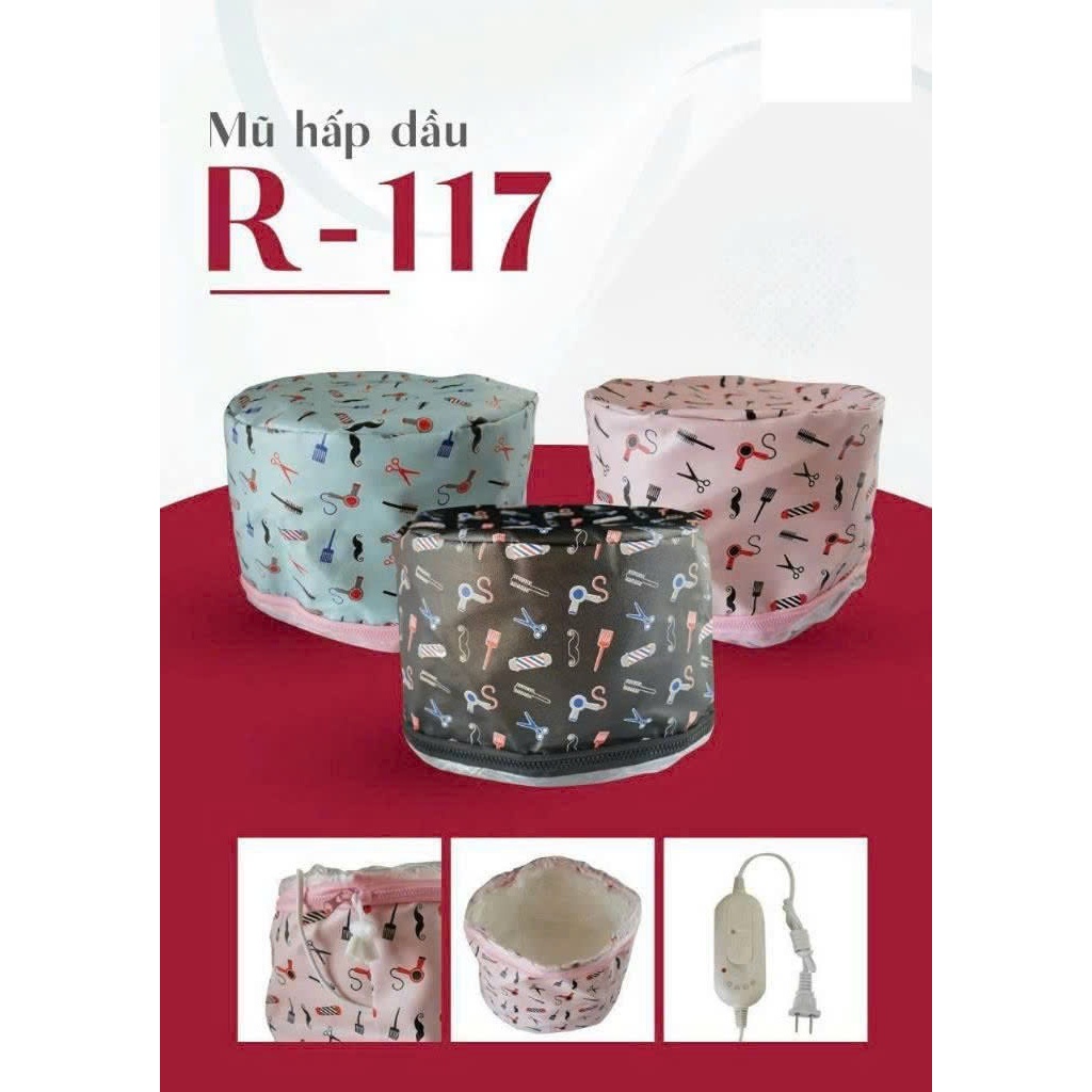 Mũ Hấp Dầu Cá Nhân Cao Cấp – Dưỡng Tóc Mềm Mượt Tại Nhà Chuẩn Salon