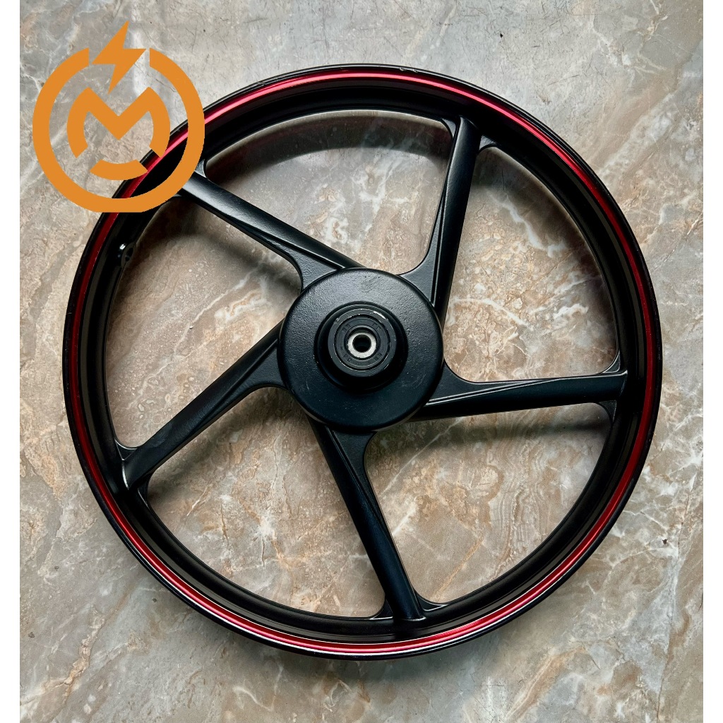 Mâm trước, vành trước xe đạp điện cap a dùng lốp 18 x 2.50 - bạc đạn 6200