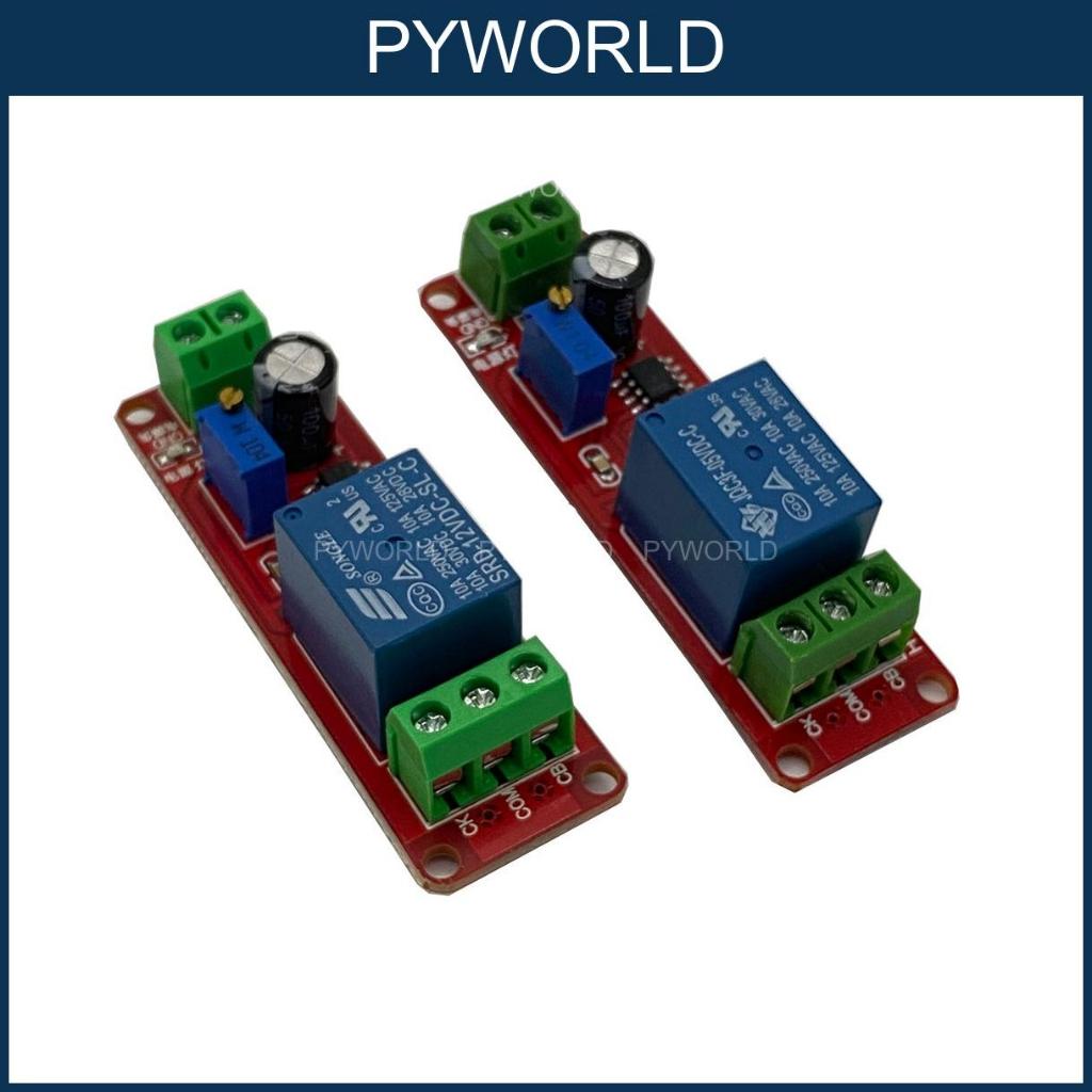 [P0108] Mạch Tạo Trễ Dùng IC 555 | Phiên Bản 5V & 12V | Điều Khiển Thời Gian Chính Xác