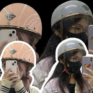   HÀNG CHÍNH HÃNG  Mũ bảo hiểm nửa đầu NAPOLI nón bảo hiểm 1 2 NAPOLI N120 - Miễn phí vận chuyển & tặng kèm vành che 