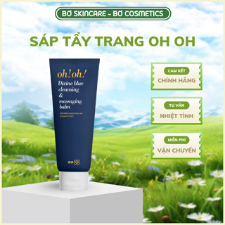   CHÍNH HÃNG  Sáp Tẩy Trang Oh Oh Divine Blue Cleansing& Massaging Balm 